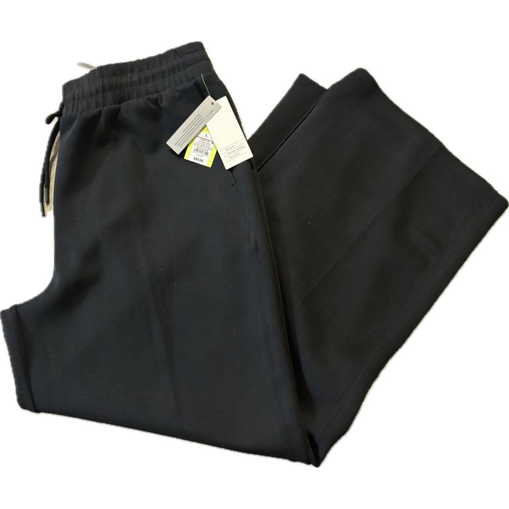 All in Motion Black Wide Leg Athletic Sweat Pants - Size Large